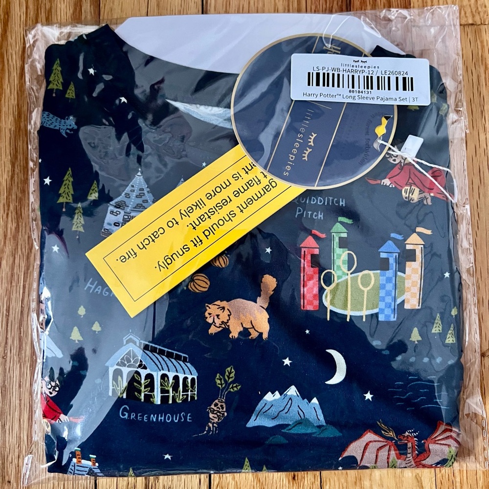 Harry Potter Long Sleeve Pajama Set
